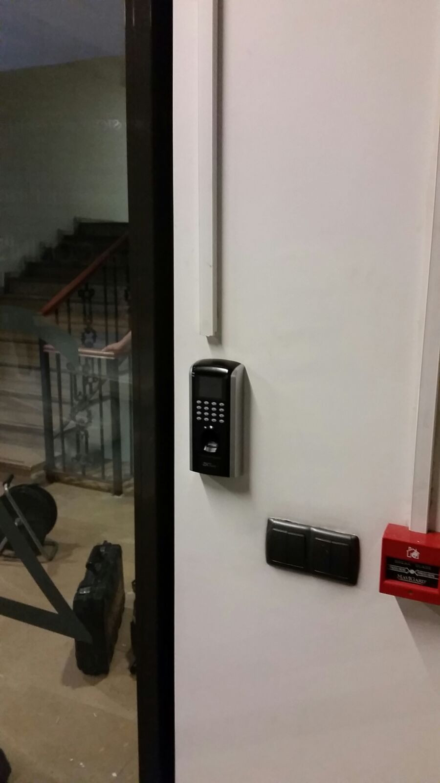 SF200-ID Parmak İzi Sistemi Montaj Görüntüleri